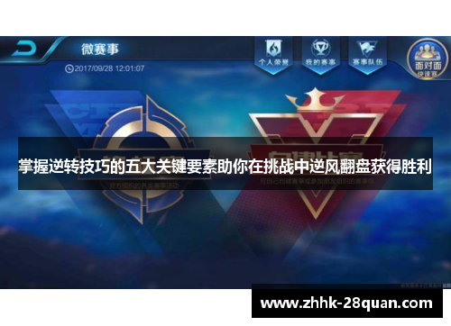 掌握逆转技巧的五大关键要素助你在挑战中逆风翻盘获得胜利